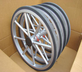 Horse Carriage Wheels Solid Rubber Tyres