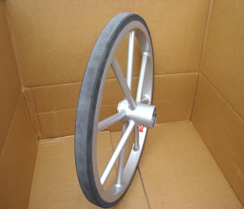 horse carriage wheel solid rubber tyres