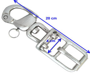 Horse Harness Quick Release Swivel Shackles and Buckle