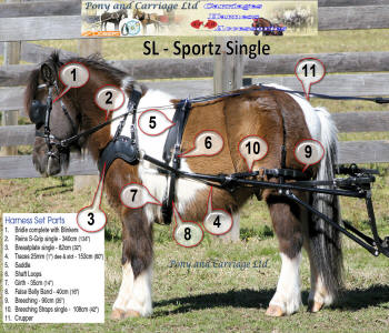 Zilco SL Sportz Harness Parts