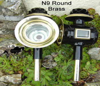 Horse and Carriage  Lamp Style N9 Brass
