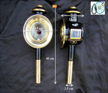 Horse and Carriage  Lamp Style N11 Brass