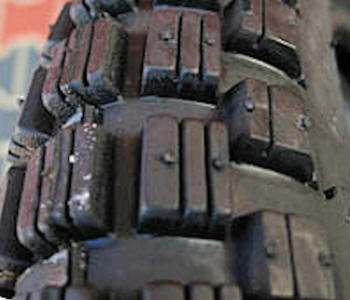 Horse Cart Tyre Knobbly Tread