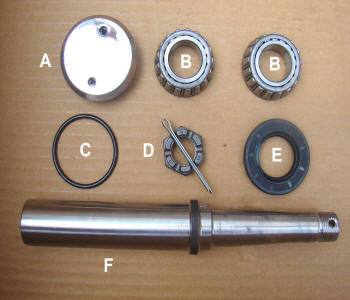 horse carriage wheel axel parts