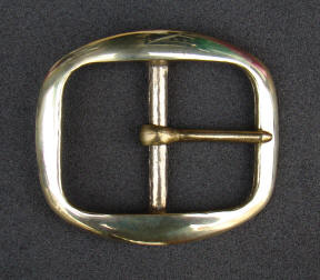 Large Brass Belt Buckle Made in England British