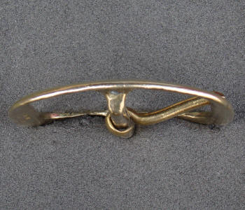 Large Brass Belt Buckle Made in England British