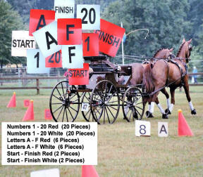 FEI Carriage driving HDT Cones Solid&nbsp;Type