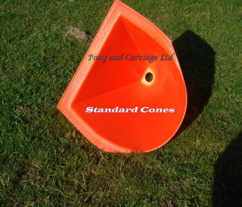 Non Flexible Carriage Driving Cones Base