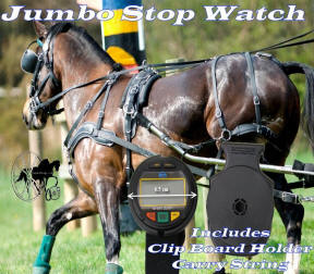 Carriage Driving HDT Marathon Jumbo Stop Watch Lap Timer