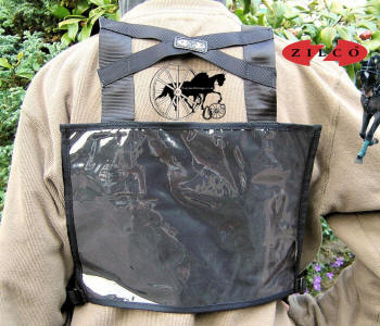 Zilco Carriage Driving Number Vest Back