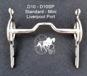 Mini and Standard port Mouth Liverpool Carriage Driving Bit D10 