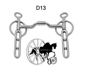 Myler Style Horse Driving Bit