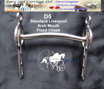 Liverpool arched mouth bit