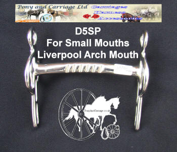 Carriage Driving Horse Bit Liverpool jointed Lozenge Arch Port Myler 15 Styles 