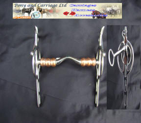 Tulip Liverpool Fixed Cheek Driving Bits