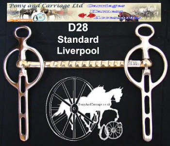 Standard Liverpool Carriage Driving Bit D28