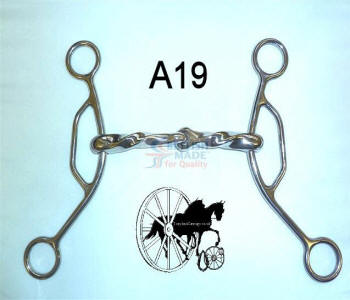 Slow Twist American Gag Horse Bit British Made