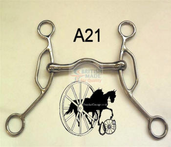 Standard Port American Gag Horse Bit British Made