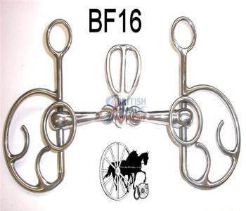 Nagbutt Mouth Butterfly Flip Horse Bit British Made
