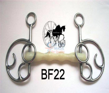 Butterfly Flip Horse Bit British Made 12 Styles Produced To Order High Quality 