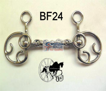 Butterfly Bit Waterford Mouth Shot Horse Bit British Made