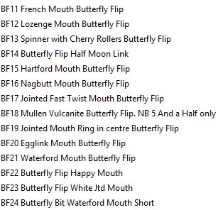 Twist Wire American Gag Horse Bit British Made