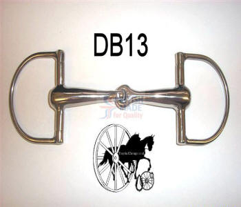 Thick Mouth D Bit Horse Bit British Made
