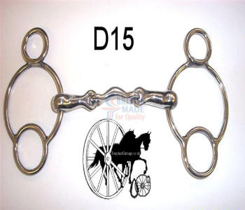 Half Moon Pevour Horse Bit British Made