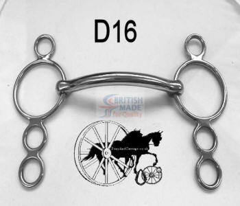 Mullen Mouth 4 Ring Dutch Bit British Made