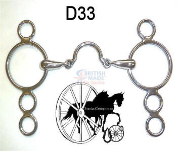 Segundo 4 Ring Dutch Horse Bit British Made