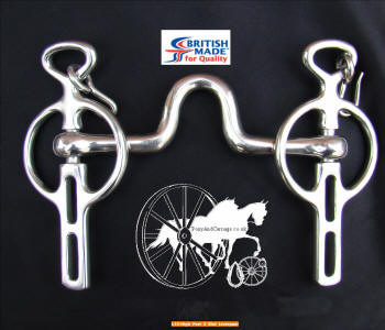 British Made Liverpool High Port Mouth Two Slot Driving Bit