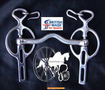 British Made Liverpool Soft Port Mouth Two Slot Driving Bit