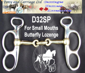 4 Styles Carriage Driving Horse Bit Butterfly Jointed Lozenge Arched Myler 