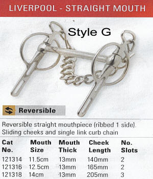 Zilco Liverpool Straight Mouth Driving Bit