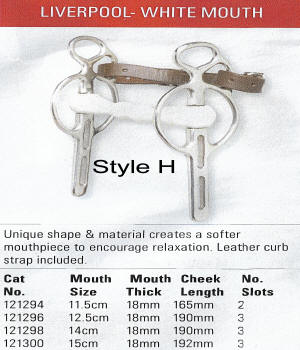 Zilco Liverpool White Mouth Driving Bit