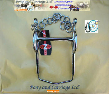 Zilco Liverpool Three Slot Carriage Driving Bit With Bottom Bar