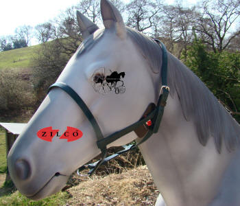 Zilco Dark Green Under Halter Carriage Driving