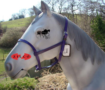 Zilco Purple Under Halter Carriage Driving