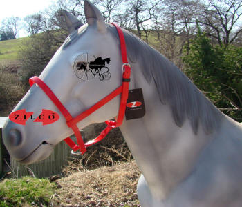 Zilco Red Under Halter Carriage Driving