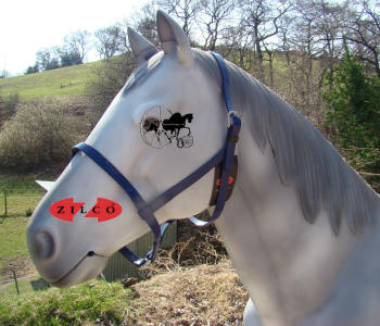 Zilco Dark Blue Under Halter Carriage Driving