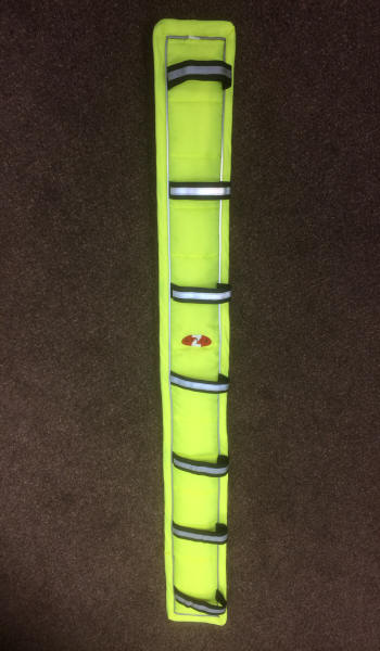 Carriage Driving Bright Hi Vis Breast Collar Pads